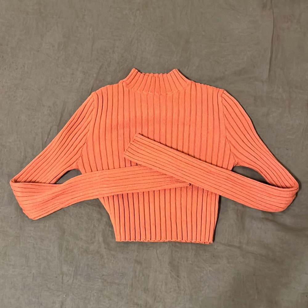 Cropped Turtleneck Sweater XS/S NWOT